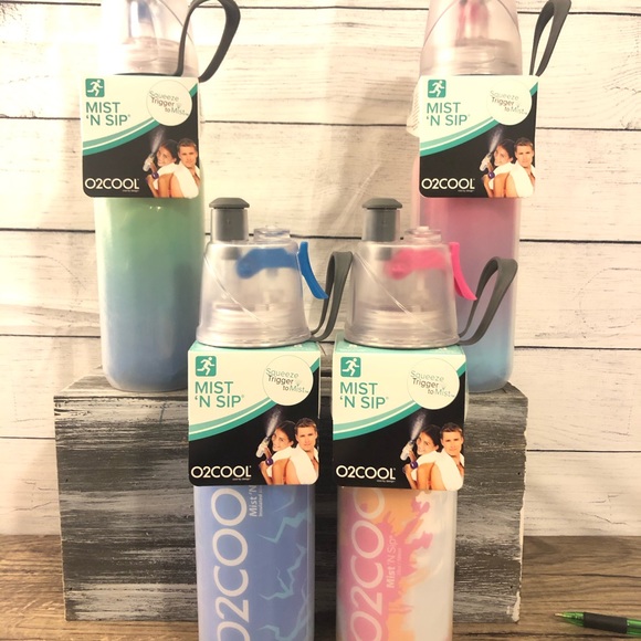 4 O2COOL Mist ‘N Sip 20-oz Water Bottle - Picture 2 of 2